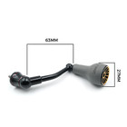 Spinning Handle W tpe Grey Knob 27mm For Shimano Stradic Fl Fm Stella Vanford