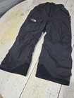 North Face Hyvent Insulated Snow Ski Pants Boys Xs -tp Black Used