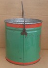 Vintage Lucky Waters Minnow Bucket Style 88 Green And Red