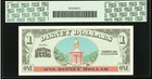  1 2005 Disney Dollar Chicken Little Walt Disney Store Money Banknote  Pcgs 67