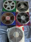 Lot Of 5 Reels Recording Tape 7   Reel To Reel Used blank  no Music  