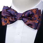 Bow Ties For Men Pre-tied Adjustable Bow Tie Coloful Satin Bowtie
