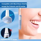 Artcesar 12 1 Count  pack Of 12   12 Pack White Electric Toothbrush Heads 
