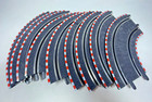 Vtg Scx Compact 1 43 90 Degree 9  Lot Of 9 Curve Slot Car Toy Race Tracks  5831