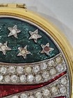 Estee Lauder America The Great Swarovski Crystal Powder Compact Empty 2 5 