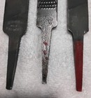 3pc Simonds 1 2  Round Bastard  Wood Rasp Vintage File Set Usa         