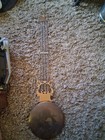 Vintage antique Tall Case Grandfather Clock Pendulum 30  Good Varnish Would Help