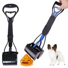 Non-breakable Pet Dog Pooper Scooper With Handle pet Waste Poop Bags Clean Rolls