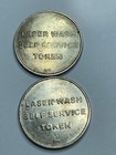 2 Austin  Texas Tx King Of The Road Car Wash Laser Wash Self Service Tokens  br1