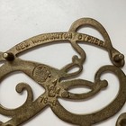George Washington Brass Cypher Trivet Virginia Metalcrafters Bicentennial 1776
