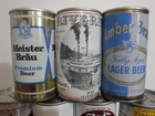 12 Vintage Steel Beer Cans Beer Can Lot Brewery Can Some Limited Cans