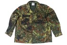 German Army Flecktarn Camo Xl Field Shirt coat  Rare Nos Cd   Free U s  Shipping