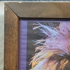 Vintage Madonna Glass Framed Poster 1984 Original 17 5x21 5