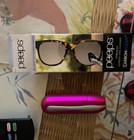 Carbonklean Peeps Eyeglass Lens Cleaner Carbon Microfiber Soft Touch Pink New