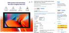 Huion Kamvas 24 Plus Gs2402 Graphics Drawing Art Tablet 23 8  2 5k Qhd Display