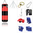Heavy Boxing Punching Bag Training Glove Speed Kicking Mma Workout Gym 10pcs Set