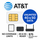At t 5g Unlimited Data Sim esim For Hotspot  Tablet  Router     No Contract  Fast