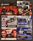 Nascar Autographs X8 Pro Racer Signature Lot W  7 Hero Card Signed-ryan Blaney  