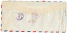 Honduras To Usa Registered Taca Airmail Cover  1943 Vf