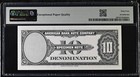 Usa - American Bank Note  10 Units 1929  1960s-70s   Pmg 64 Epq  Anbc 101d Test 