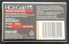 Maxell Tc-30 Vhs-c Premium High Grade Hgx-gold Camcorder Tape New Sealed 