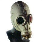 Soviet Era Military Gas Mask Gp-5   Anti-fog Grey Rubber New  Nos Size Large