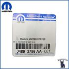 Crossover Water Outlet Gasket Oem Mopar 4893786aa 04893786aa