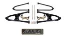 Trx 450r A Arms  2 5  1 Chromoly Adjustable Brake Lines Clamps By Alba Racing