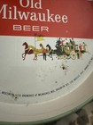 Vintage Old Milwaukee Beer Metal 13    Serving Tray