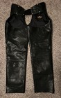 Harley Davidson Heritage Leather Chaps Black  Large