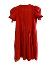 H moser Salzburg Austria Girls Red Dress Pleated Size 14 