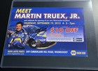 Martin Truex Jr  Signed In-person Promo Photo W  Coa  Top Loader