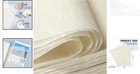 Versatile 100 Sheets Natural Fiber A4 Paper For Writing   Decorative Crafts