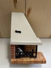 Vintage Lundby Dollhouse Corner Fireplace  c  1970s 