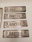 Lot Of 9 Nexus Mint Engraved    barter Bar    0 4 Oz 999 Fine Silver Bar 102g Total 