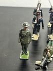 Antique Assorted Lead Infantry Soldiers And Horse   Made In France   Vtg Lot 19