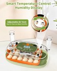 Sindarhor Egg Incubator For 24 Chicken Eggs With Automatic Turner Digital Green