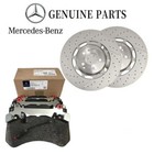 Oem Mercedes Benz S63   S65 Amg Front   Rear Brake Pads   Rotors Kit - Genuine