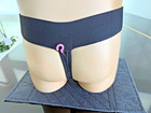 Mondor 227 Black Nylon Dance Belt Nwt  Size Large
