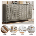 Modern Style Sideboard Buffet Cabinet With Storage storage Cabinet With 4  Doors