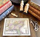 Framed United States  Southern Section 1834 Original Map  Excellent Condition 