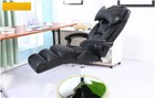 New Black Office Bed Chair Tattoo Massage Facial Table Barber Beauty Spa Salon