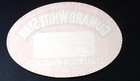 Cunard White Star Stateroom Baggage Label Steamship Cruise Line 6 w