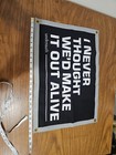 Underoath Oxford Pennant Banner I Never Thought We d Make It Out Alive Rock