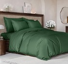 Duvet Cover Size Set - Extra Soft Size Queen 32 - Emerald Green  no Comforter 