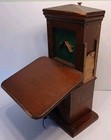 Transport Railwayana - Signal Box Mahogany Cased Single Needle Telegraph Instrum