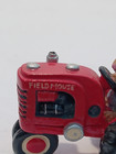 1985 Wee Forest Folk Field Mouse Red Tractor By William Petersen Signed  