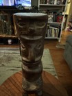 Vintage Carved Wooden Tiki Statue- Unknown Origin