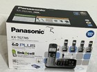 Panasonic Kx-tg7745s 1 9 Ghz Digital Dect 6 0 5x Handsets Cordless Phones