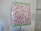 Nwt Illumination Station Pink Polka Dot Green Trim Lamp Girl s Baby Room Whimsy